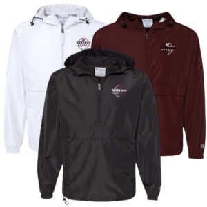 MCHS Soccer Champion - Packable Quarter-Zip Jacket