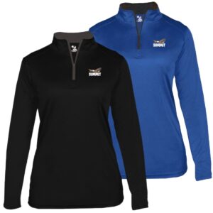 Summit School 01 Spiritwear Ladies Quarter-Zip Pullover