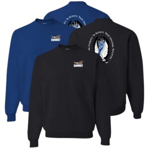 Summit School 01 Spiritwear Adult & Youth Crewneck Sweatshirt