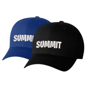Summit School 01 Spiritwear V-Flexfit® Cotton Twill Cap