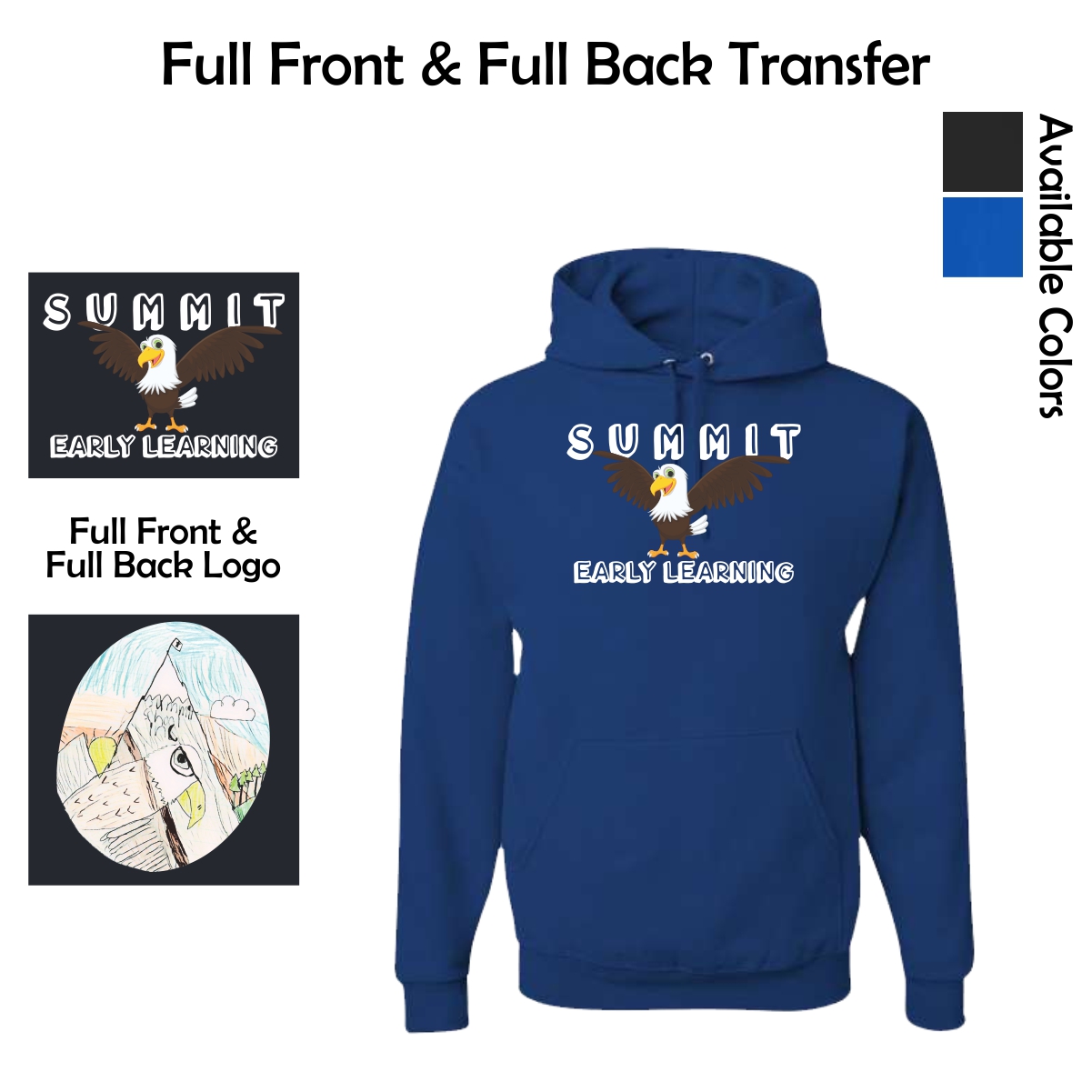 Summit School 02 Preschool Adult & Youth Hooded Sweatshirt