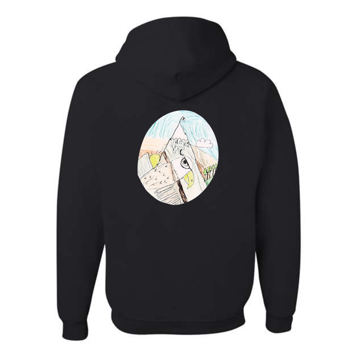 Summit School 02 Preschool Adult & Youth Hooded Sweatshirt - Image 4