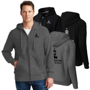 Barrington Public Works 01 Super Heavyweight Full-Zip Hooded Sweatshirt