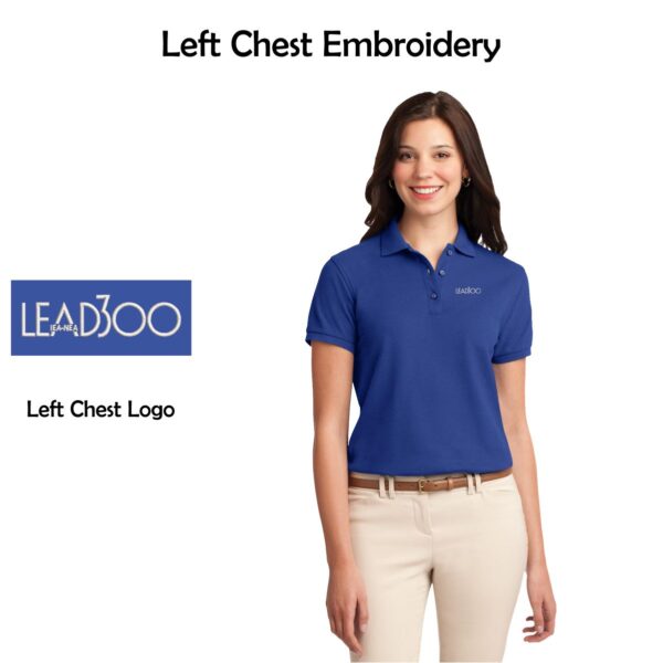 LEAD300 IEA-NEA Ladies Silk Touch™ Polo