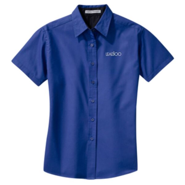 LEAD300 IEA-NEA Ladies Short Sleeve Easy Care Shirt - Image 2