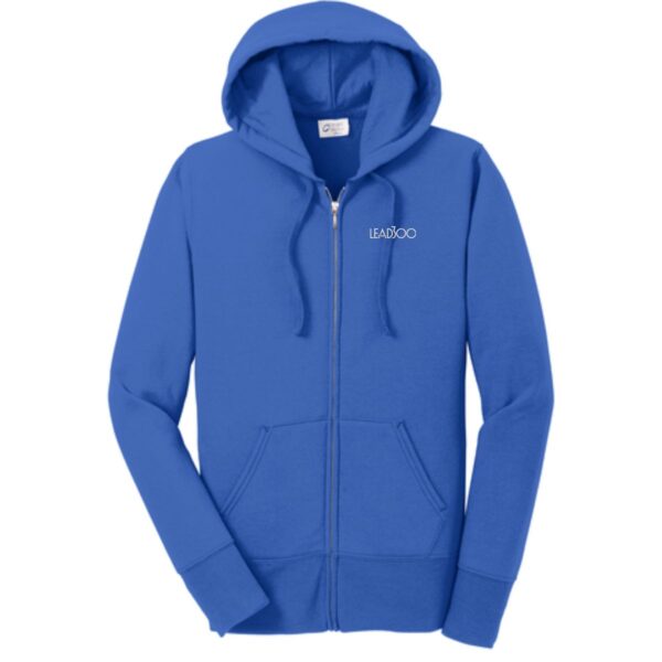 LEAD300 IEA-NEA Ladies Core Fleece Full-Zip Hooded Sweatshirt - Image 2