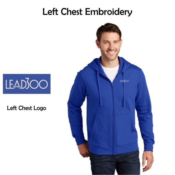 LEAD300 IEA-NEA Fleece Full-Zip Hooded Sweatshirt