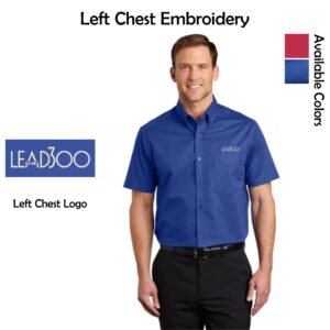 LEAD300 IEA-NEA Short Sleeve Easy Care Shirt