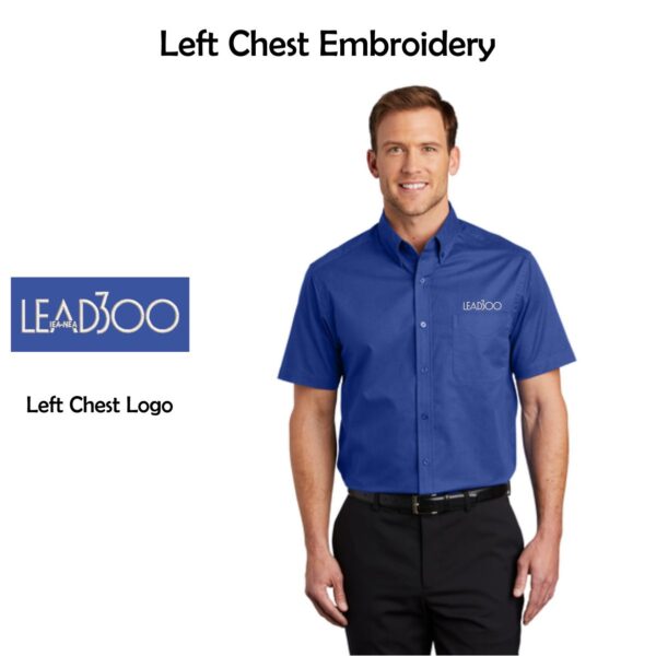 LEAD300 IEA-NEA Short Sleeve Easy Care Shirt