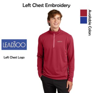 LEAD300 IEA-NEA Textured 1/4-Zip Pullover