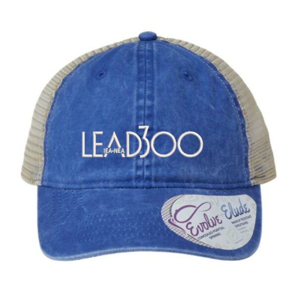 LEAD300 IEA-NEA Ladies Washed Mesh-Back Cap - Image 2