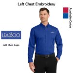 LEAD300 IEA-NEA Long Sleeve Carefree Poplin Shirt