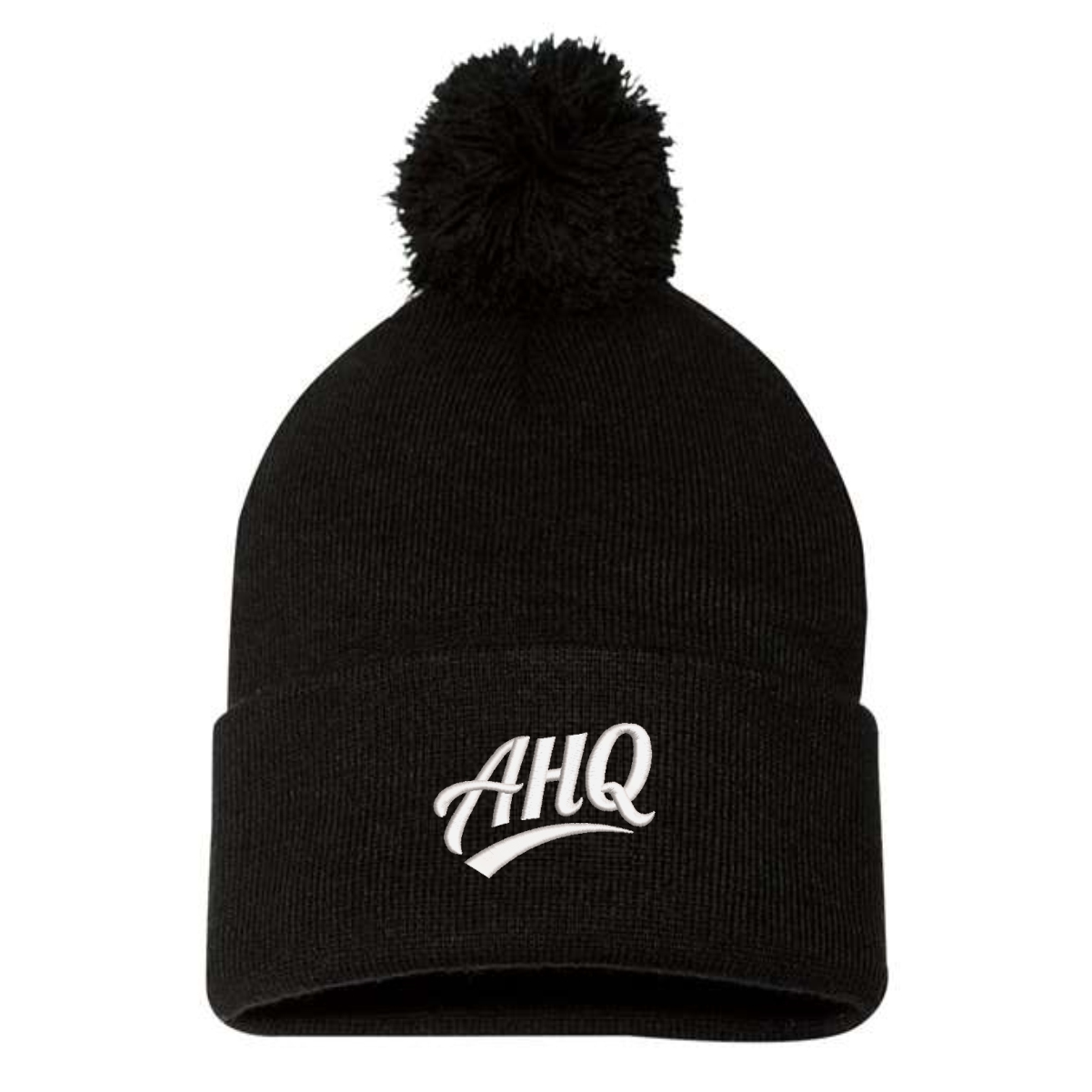 Athletes HQ Cuffed Beanie with Pom-Pom - Image 2