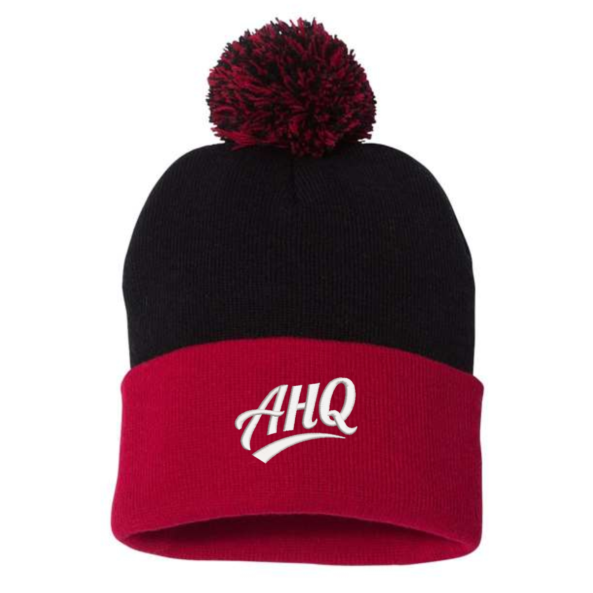 Athletes HQ Cuffed Beanie with Pom-Pom - Image 3