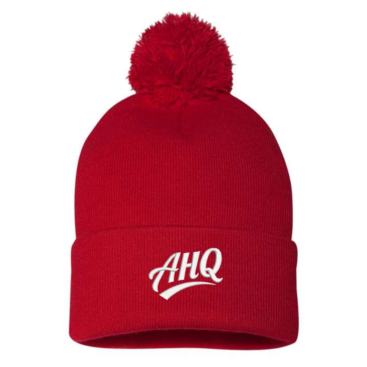 Athletes HQ Cuffed Beanie with Pom-Pom - Image 4