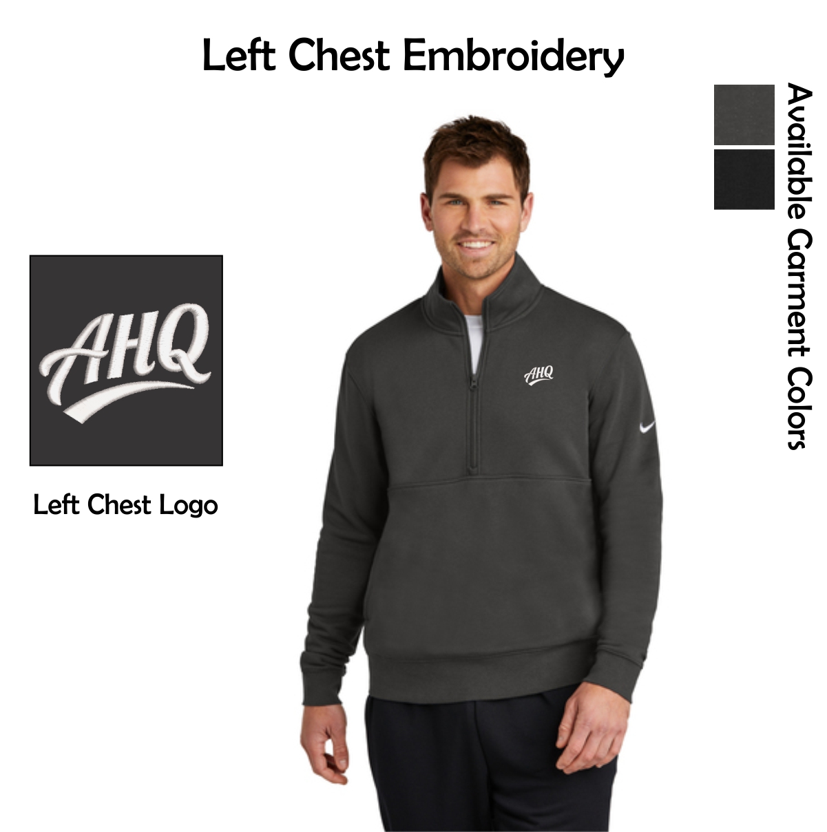 Athletes HQ Adult Nike 1/2-Zip