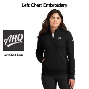 Athletes HQ Ladies Nike 1/2-Zip