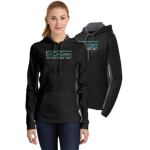 ECG Ladies Colorblock Hooded Pullover
