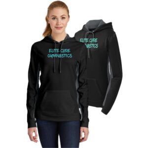 ECG Ladies Colorblock Hooded Pullover