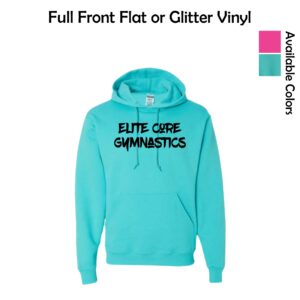 ECG Adult Pullover Hooded Sweatshirt