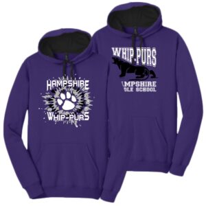 Hampshire Middle School Adult Hoodie