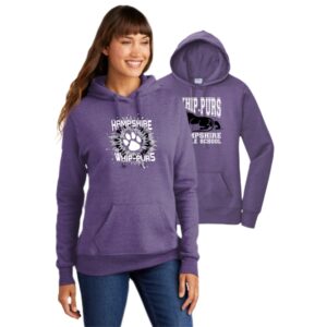 Hampshire Middle School Ladies Pullover Hooded Sweatshirt