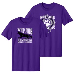 Hampshire Middle School Adult & Youth Nike Performance Tee