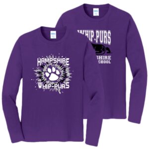 Hampshire Middle School Adult Long Sleeve Tee