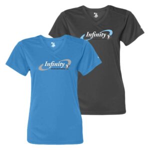 Infinity Synchronized Skating Ladies Performance V-Neck T-Shirt