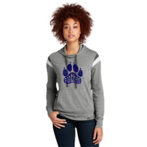 Zion Spiritwear Ladies Heritage Blend Varsity Hoodie with Deco Sparkle