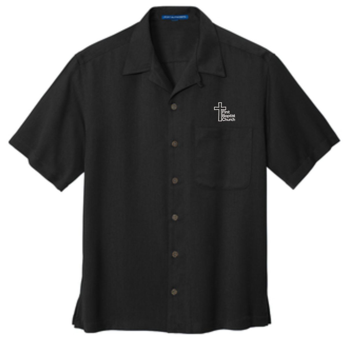 First Baptist Church Easy Care Camp Shirt | HyperStitch, Inc