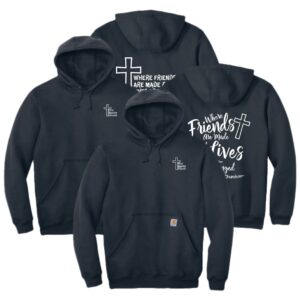 First Baptist Church Adult Midweight Hooded Sweatshirt