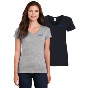 Pioneer Center Ladies V-Neck T-Shirt