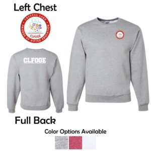 CLFOGE Adult Crewneck Sweatshirt