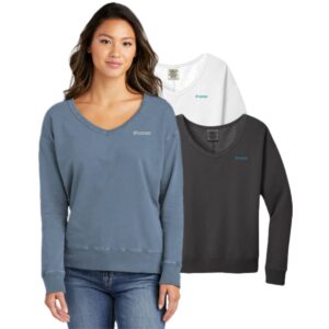 Independence Health & Therapy Ladies V-Neck Sweatshirt