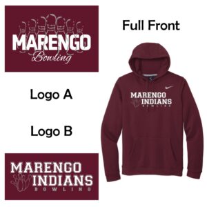 MCHS Bowling Nike Pullover Hoodie