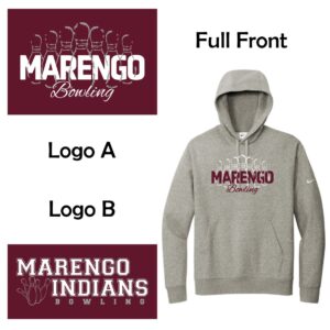 MCHS Bowling Nike Pullover Hoodie