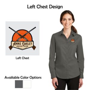 Annie Oakley Shooters Ladies Twill Shirt