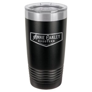 Annie Oakley Shooters 20 oz. Tumbler with Clear Lid