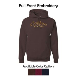 01 Coffee Weather Hooded Sweatshirt