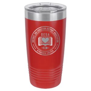 DESA 20 oz. Tumbler w/Clear Lid