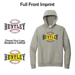 Huntley Little League Adult Nike Club Fleece Pullover Hoodie