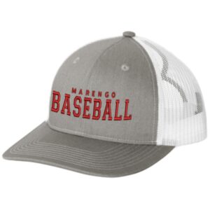 Marengo Union Youth Baseball Snapback Ponytail Trucker Cap