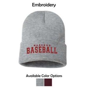Marengo Union Youth Baseball Cuffed Beanie