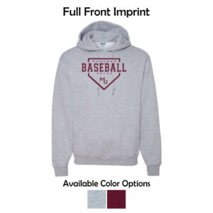 Marengo Union Youth Baseball Adult & Youth Hooded Sweatshirt