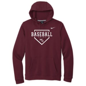 Marengo Union Youth Baseball Adult Nike Club Fleece Pullover Hoodie