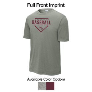 Marengo Union Youth Baseball Adult & Youth Performance Tee
