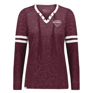 Marengo Union Youth Baseball Ladies Holloway Monterey Long Sleeve Tee