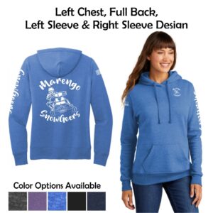 Marengo SnowGoers Ladies Pullover Hooded Sweatshirt