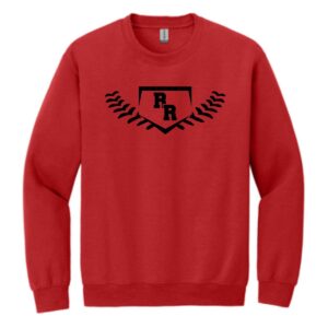 Red Raiders Fastpitch Softball Adult & Youth Heavy Blend Crewneck Sweatshirt